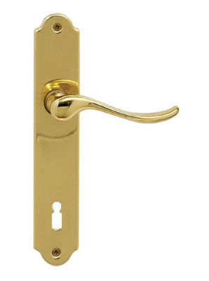 Deurklink koper 105-130