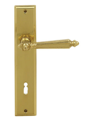 Deurklink koper E4